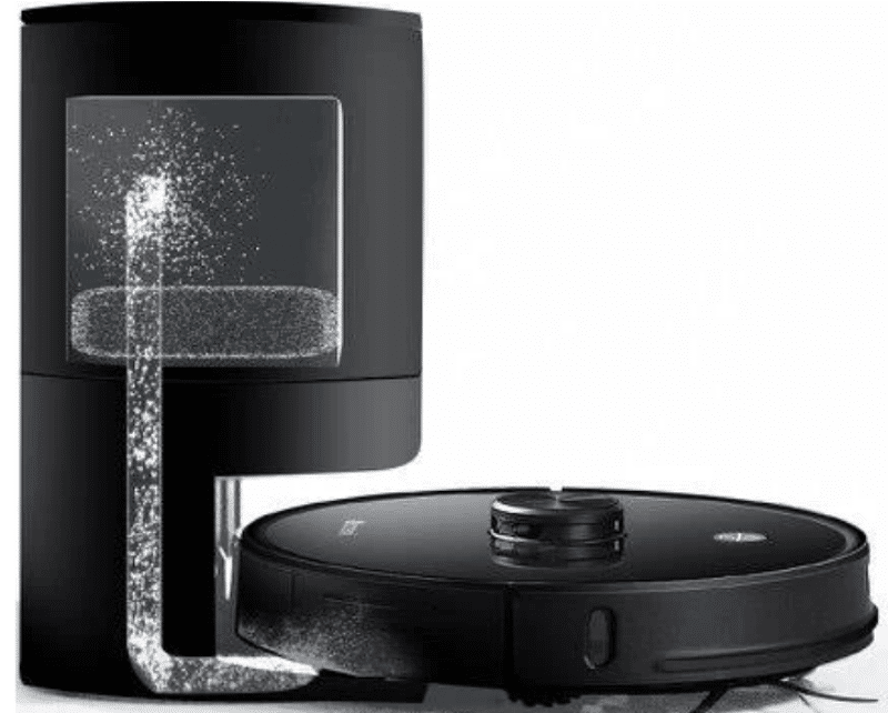 How the Proscenic M7 Pro self-empty base works